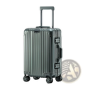 Alloy Luggage Business Travel Aluminum Spinner Case