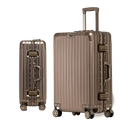 Aluminum Magnesium Luggage Hardshell Spinner Suitcase