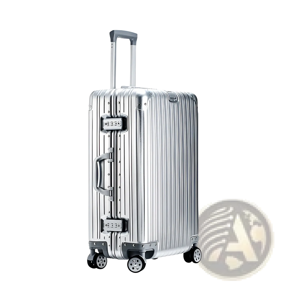 Aluminum Magnesium Luggage Hardshell Spinner Suitcase
