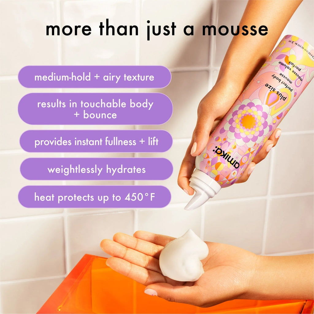 Amika Plus Size Perfect Body Mousse 8.5 Oz
