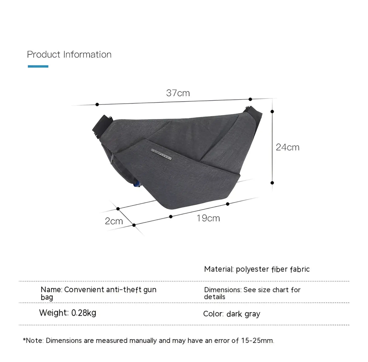 Anti-theft Minimalist Crossbody Business Chest Bag