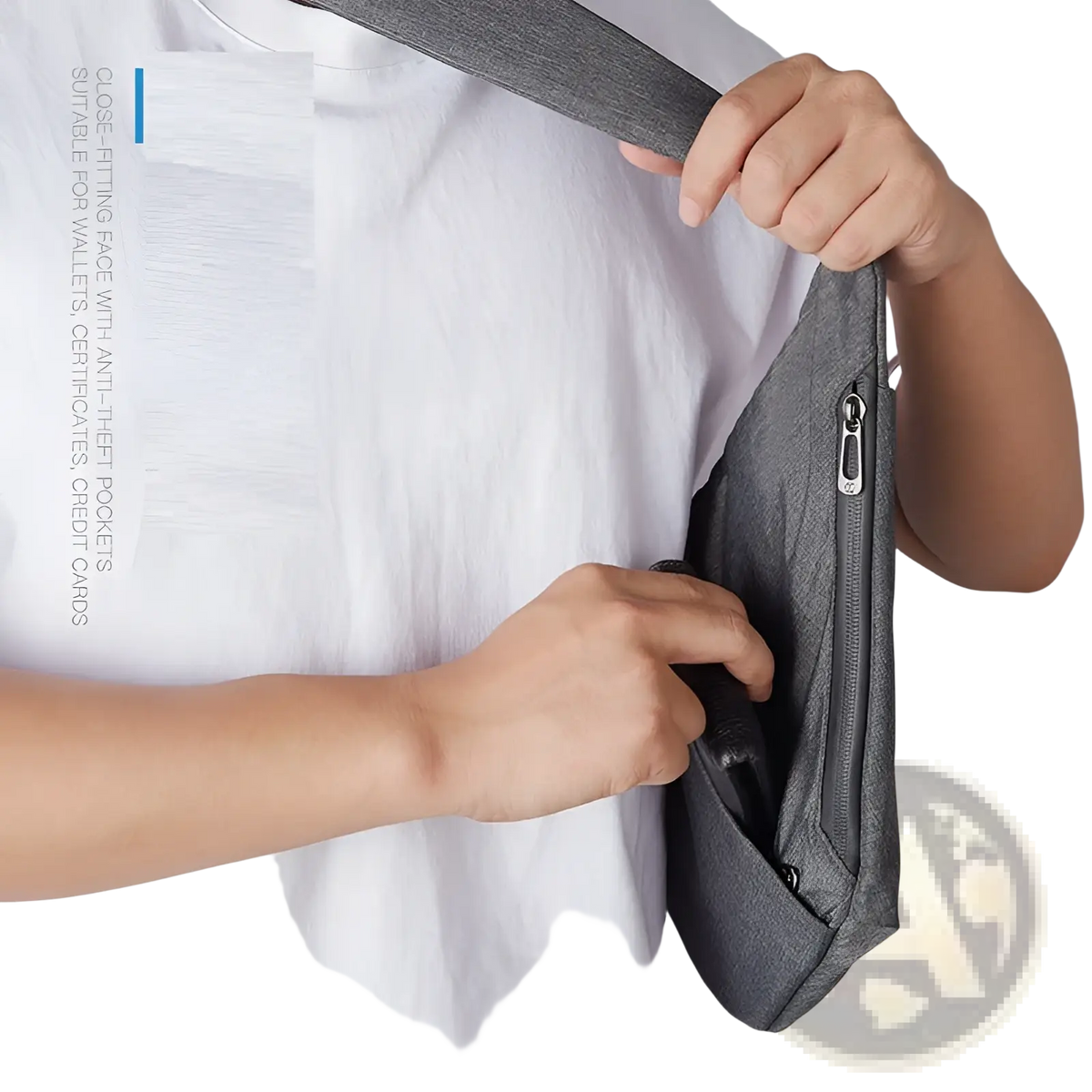 Anti-theft Minimalist Crossbody Business Chest Bag