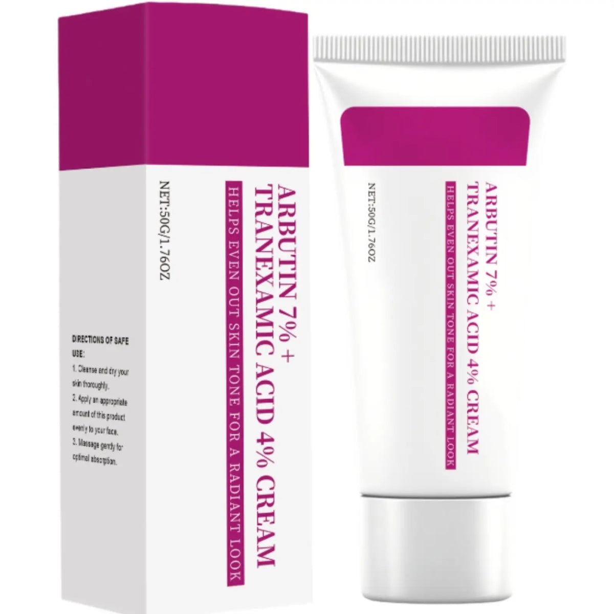 Arbutin 7% and Tranexamic Acid 4% Brightening Cream