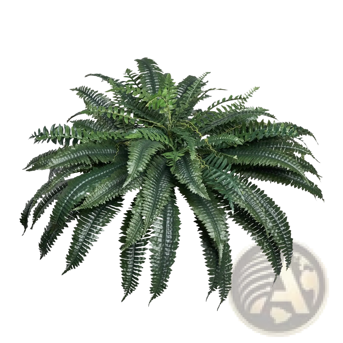 Artificial Boston Fern 47 Inch Large Faux Plant