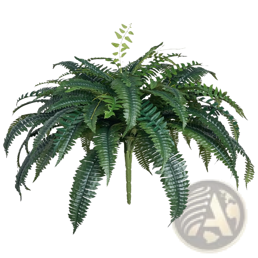 Artificial Boston Fern 47 Inch Large Faux Plant