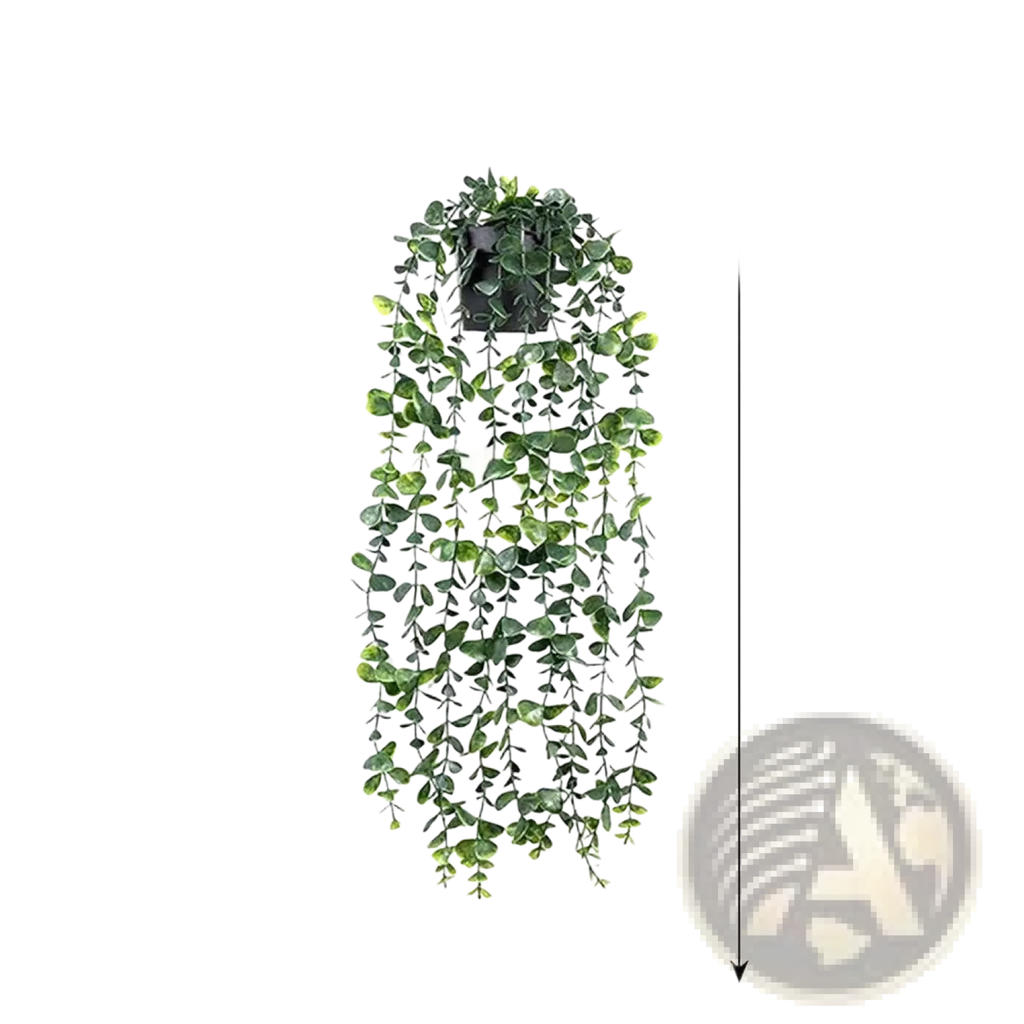 Artificial Hanging Plants 3 Pack Fake Trailing Greenery