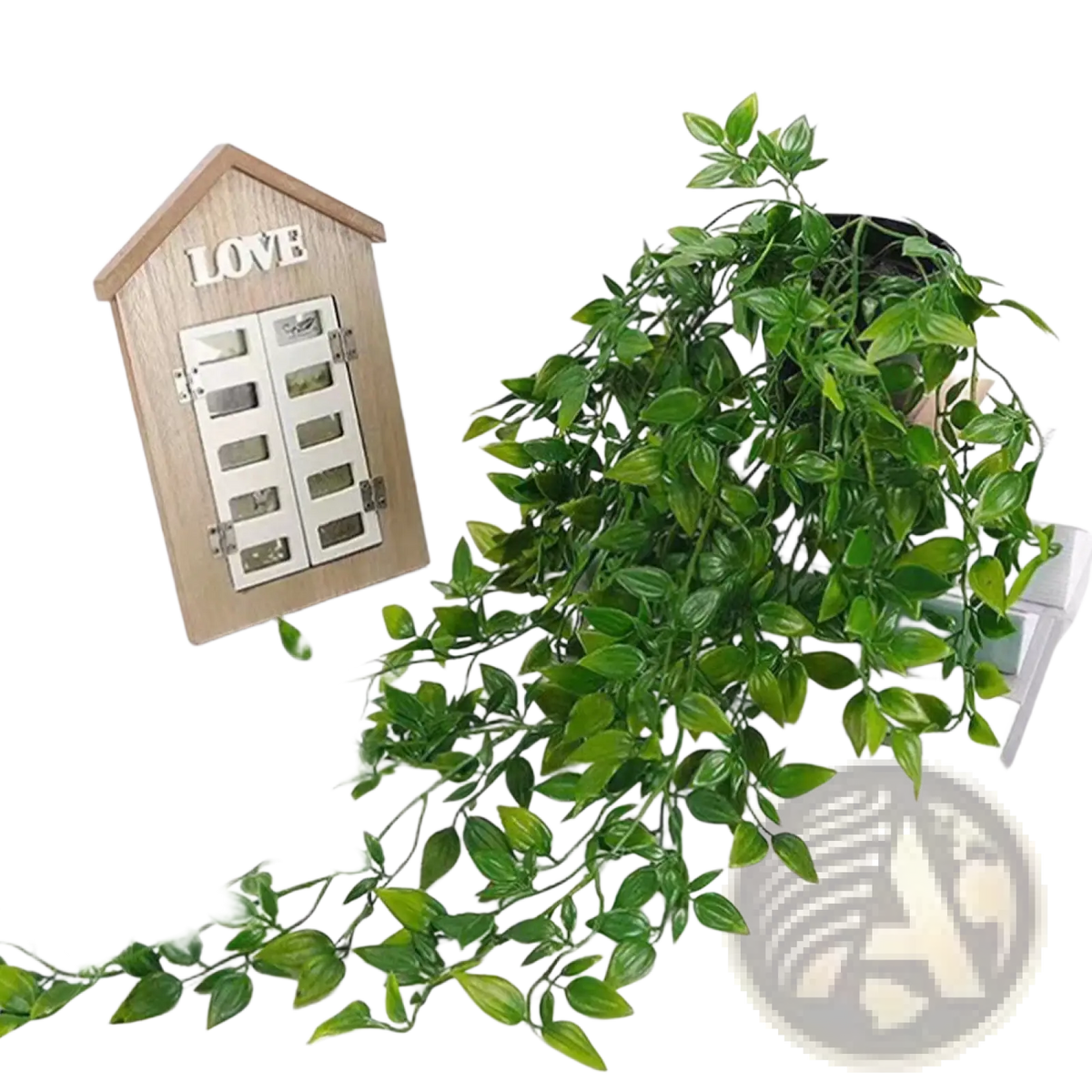 Artificial Hanging Plants 4 Pack Fake Ivy Vine Decor