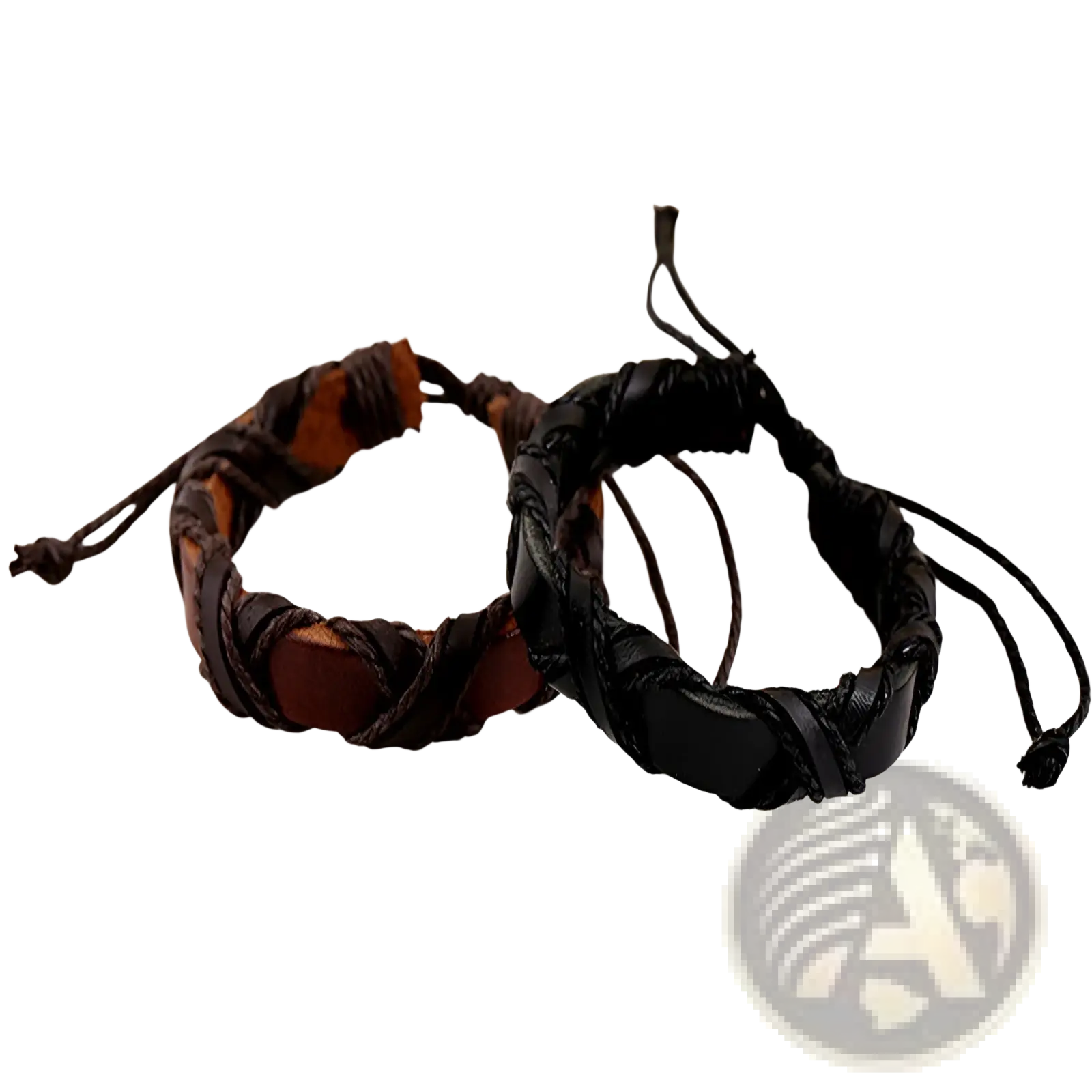 Asgard Braided Leather Nordic Bracelet Set