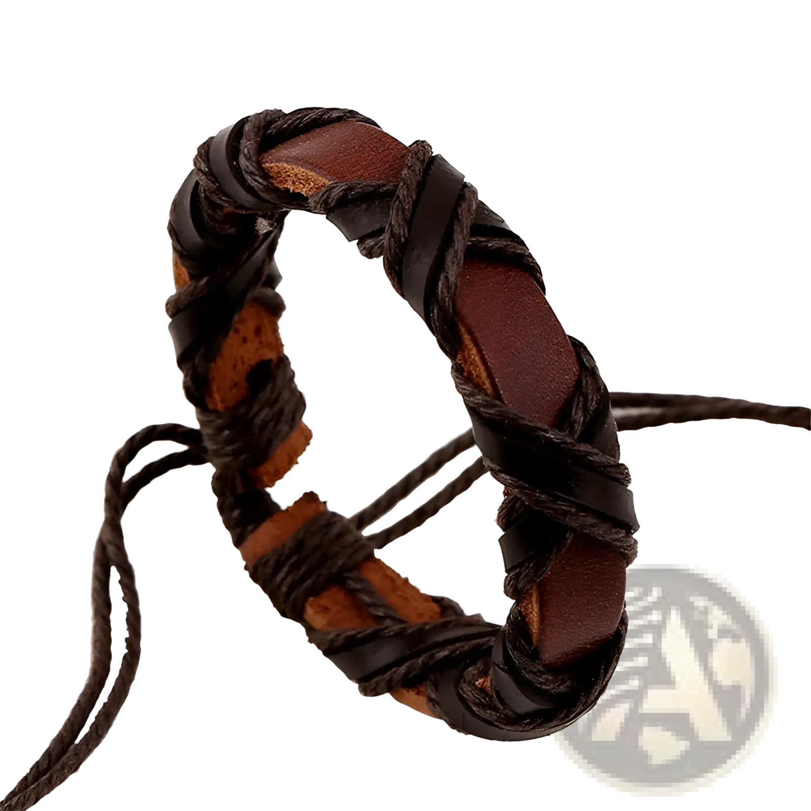 Asgard Braided Leather Nordic Bracelet Set