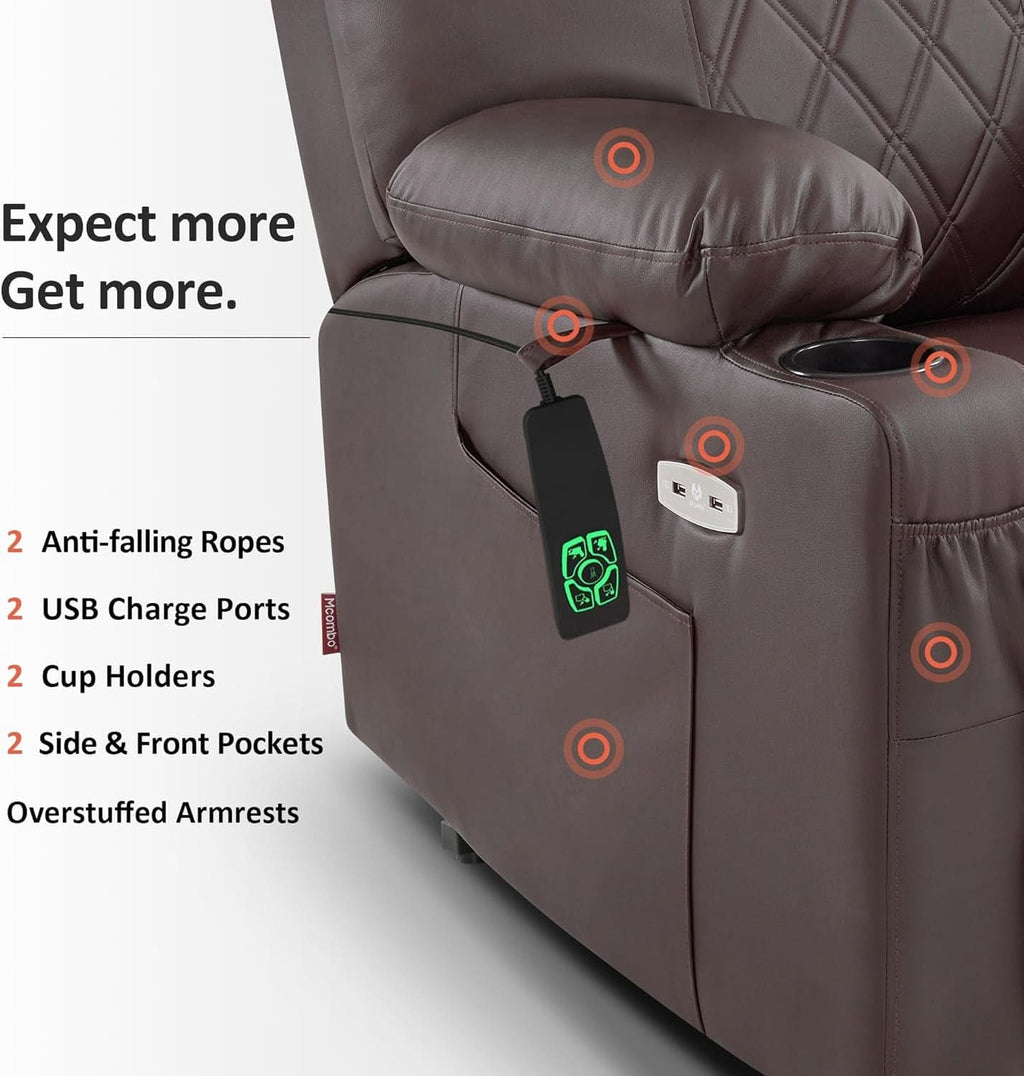 Petite Power Lift Recliner With Massage And Heating
