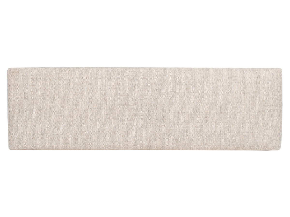 Bay Creek - Bench With Upholstered Seat - Toasted Nutmeg