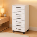 White 7 Drawer File Cabinet Storage For Home Office