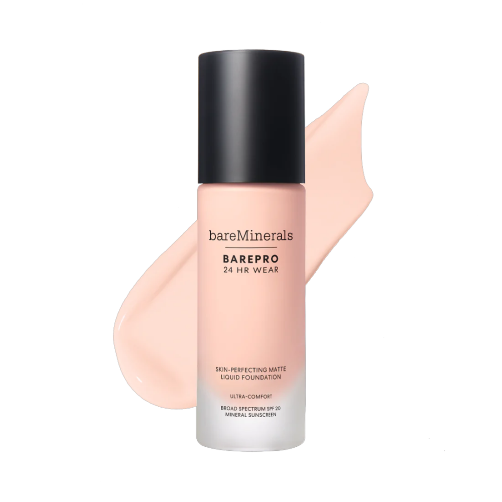 bareMinerals BarePro 24HR Wear Skin-Perfecting Matte Liquid Foundation Mineral SPF 20