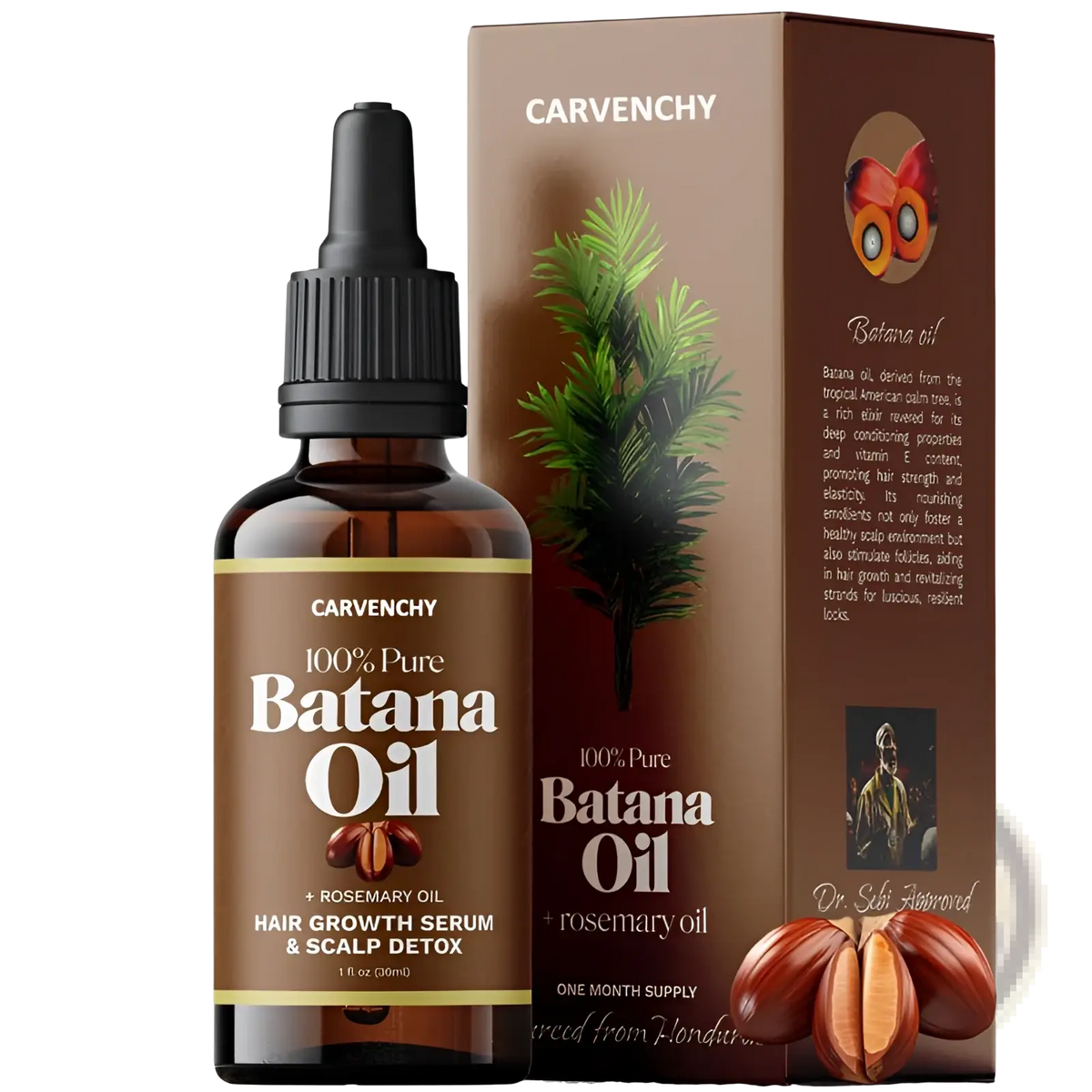 Batana Oil Hair Growth Serum for All Skin Types