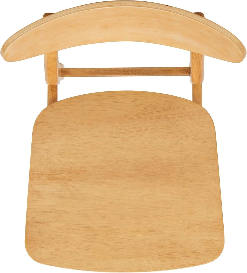 Dining Chairs Set Natural Wood Mid Century Retro 2 Chairs
