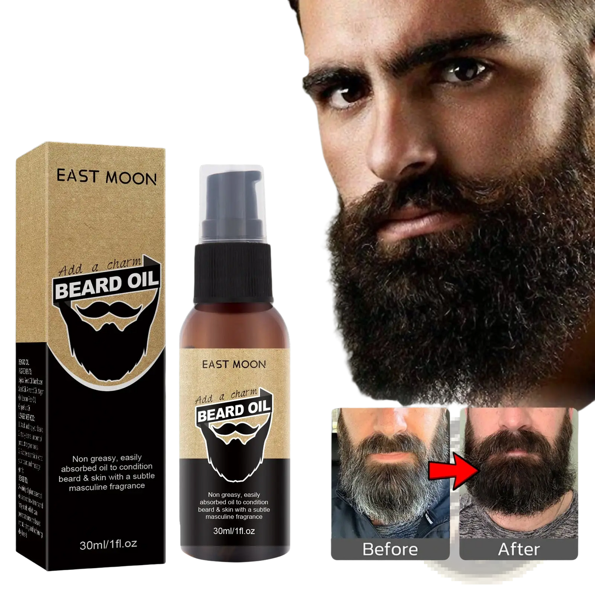 Beard Care Oil Moisturizing Men's Styling Treatment