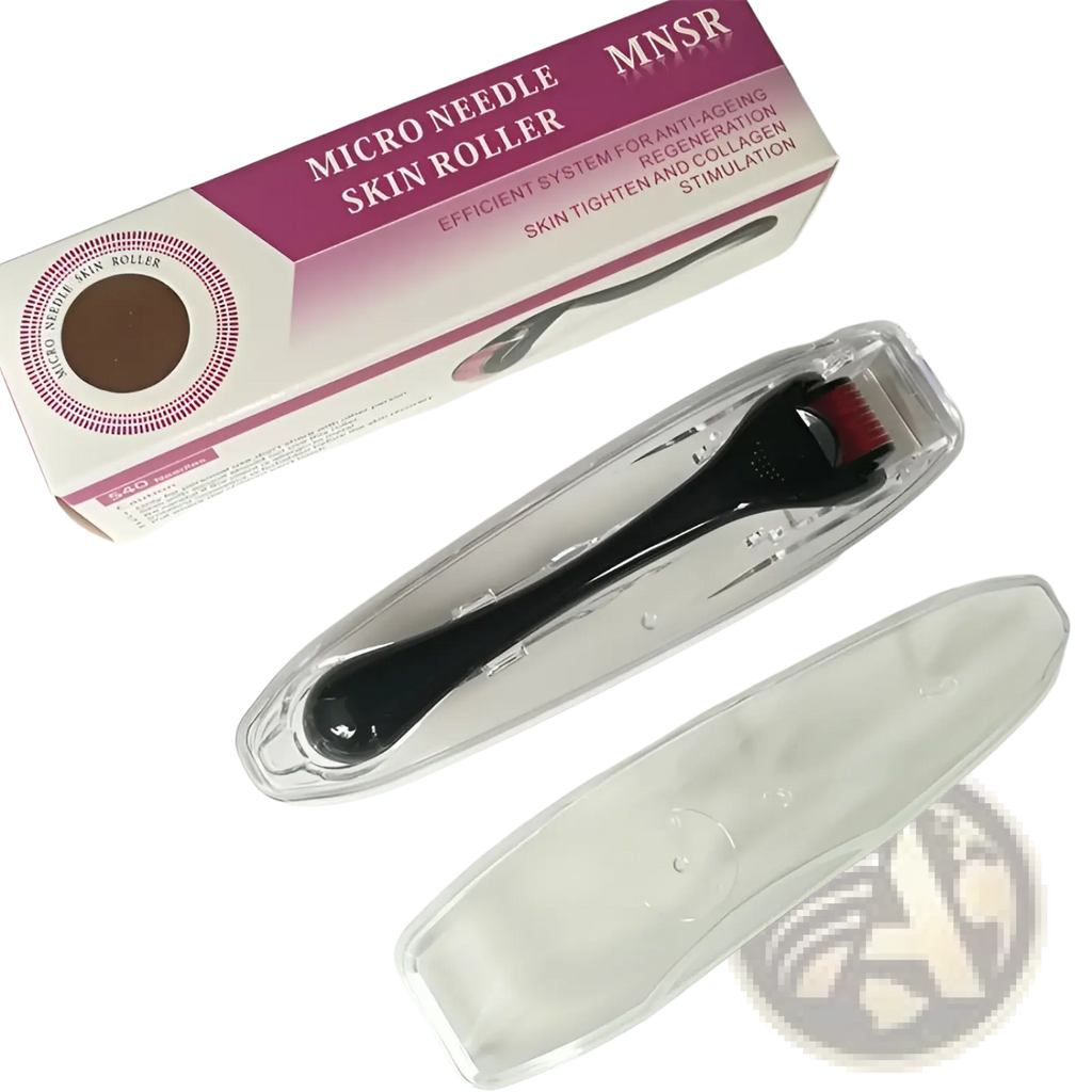 Beard Roller and Oil Set Microneedle Skin Care Kit