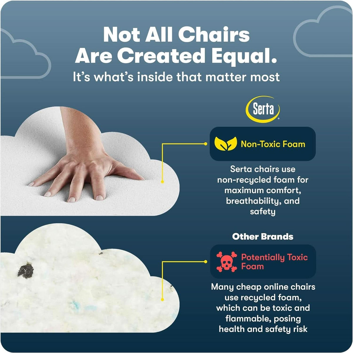 Black Executive Office Chair With Air Lumbar Technology