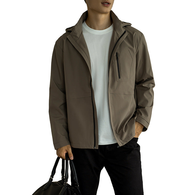 Outdoor Lightweight Men's Quick-drying Waterproof Fall Jacket