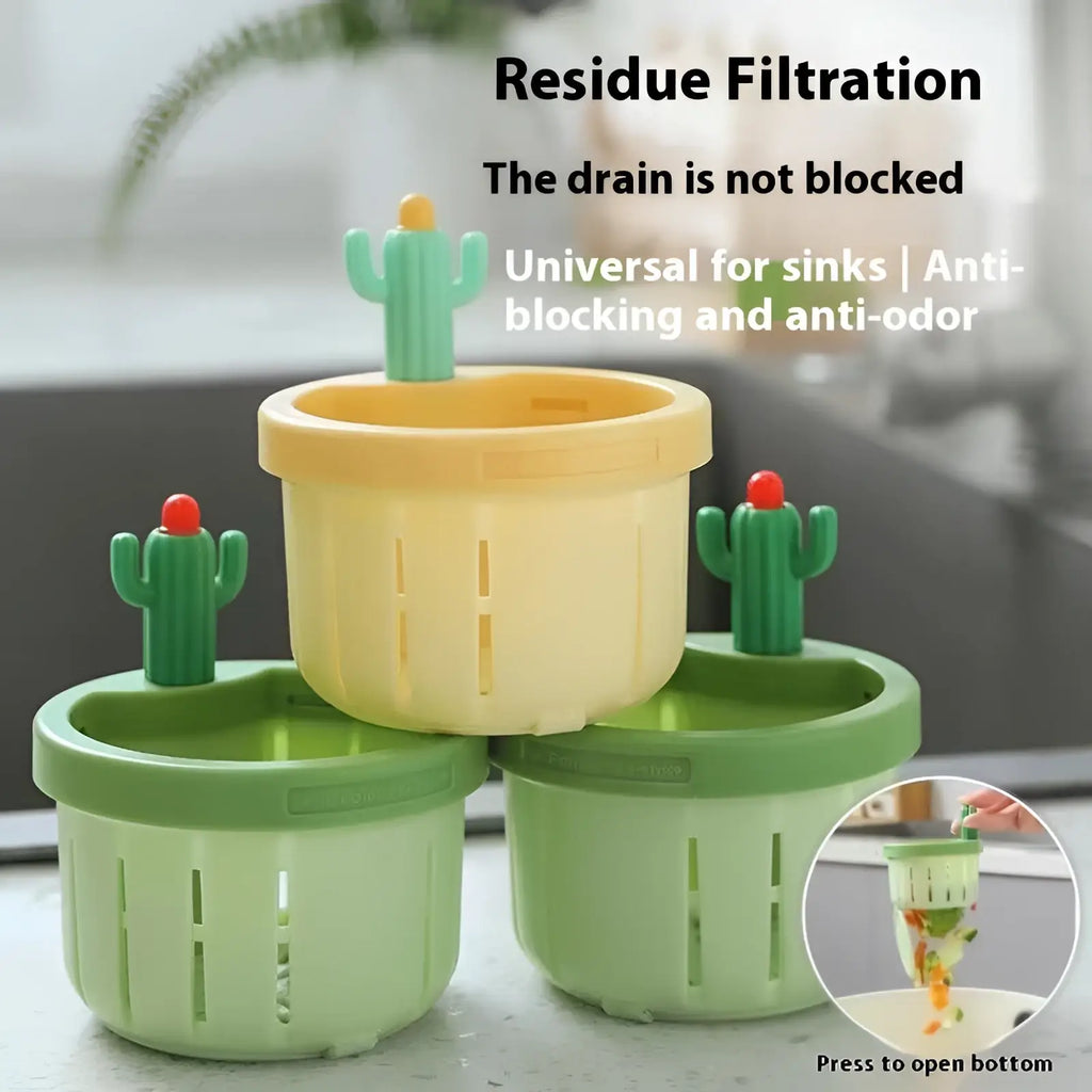 Cactus Sink Drain Strainer Basket Filter Net