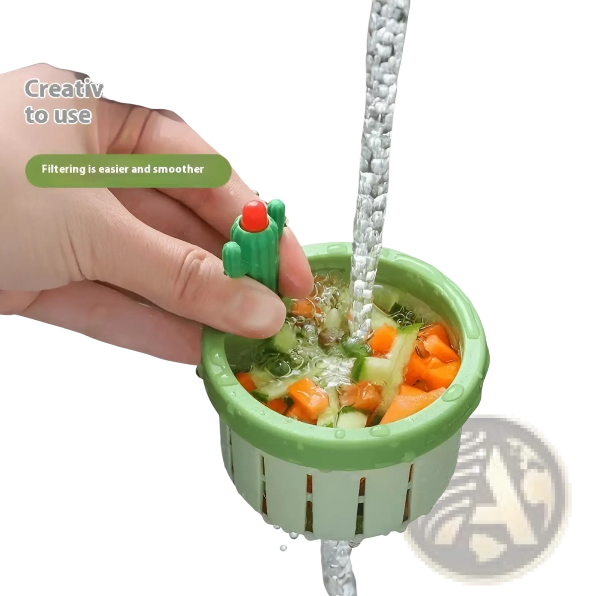 Cactus Sink Drain Strainer Basket Filter Net