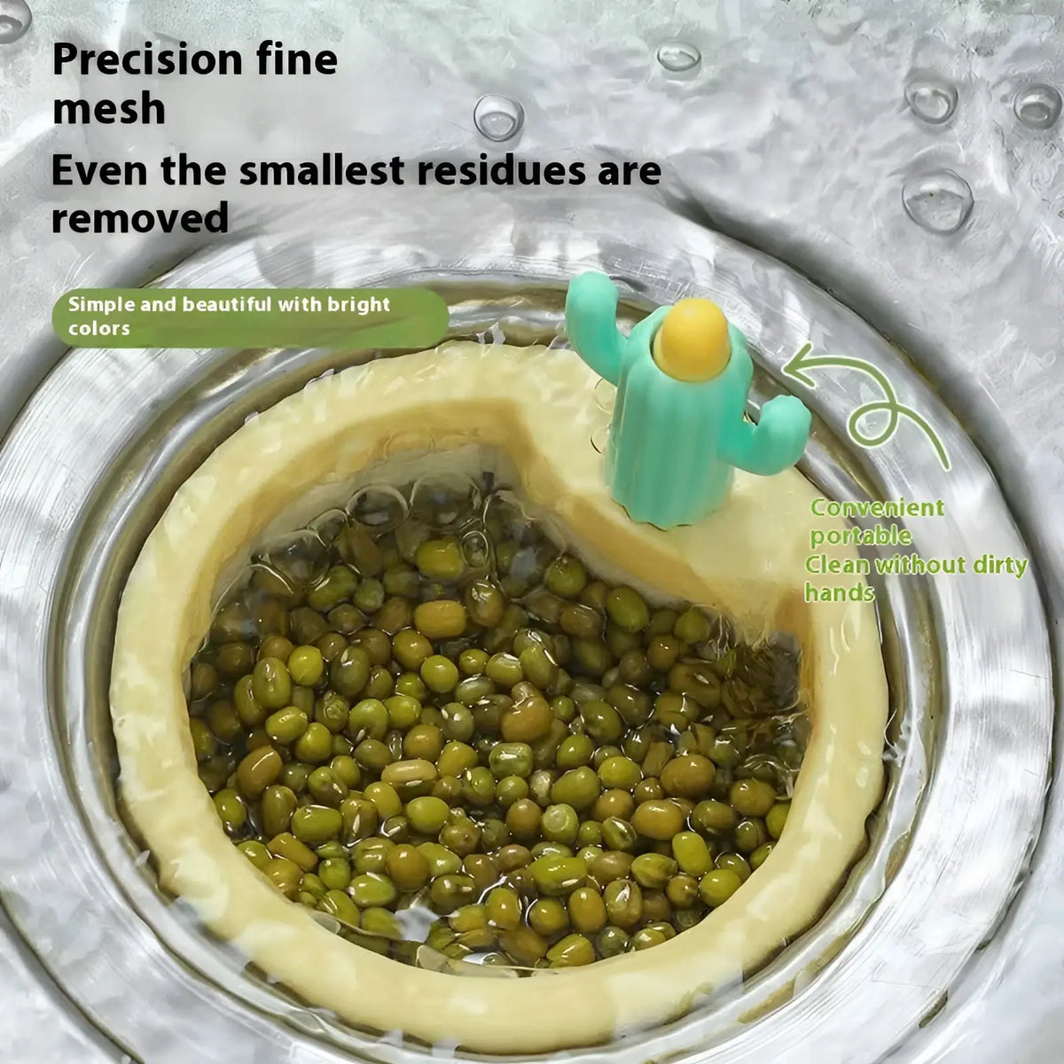 Cactus Sink Drain Strainer Basket Filter Net