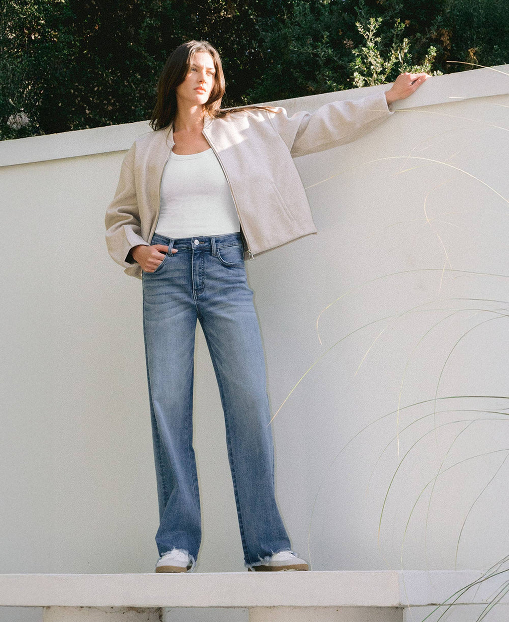 Alessia Tummy Control 90's High Rise Loose Jean