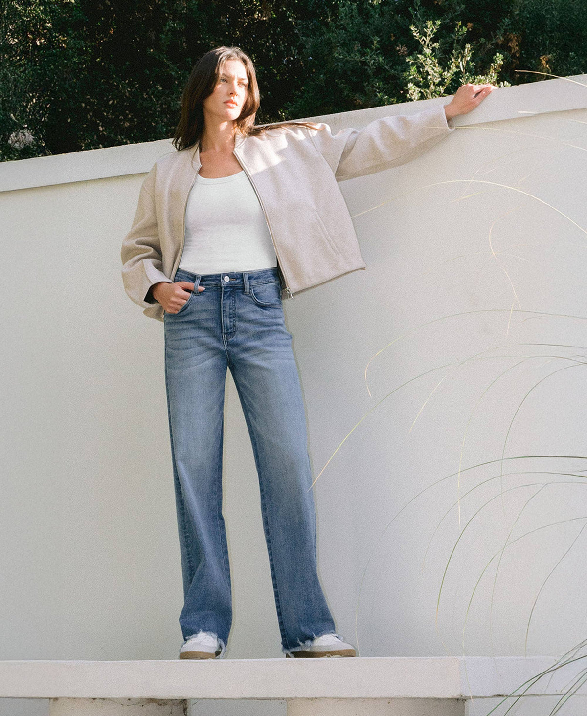 Alessia Tummy Control 90's High Rise Loose Jean