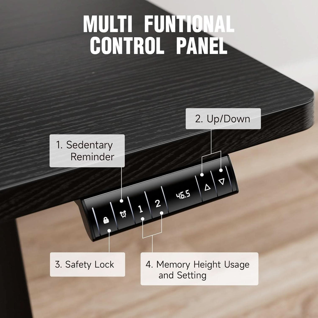 47.2 Inches Electric Standing Desk Height Adjustable