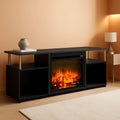 Entertainment Center With Electric Fireplace For 70 Inch TV