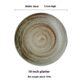 Ceramic Rustic Speckled Stoneware Tableware Set