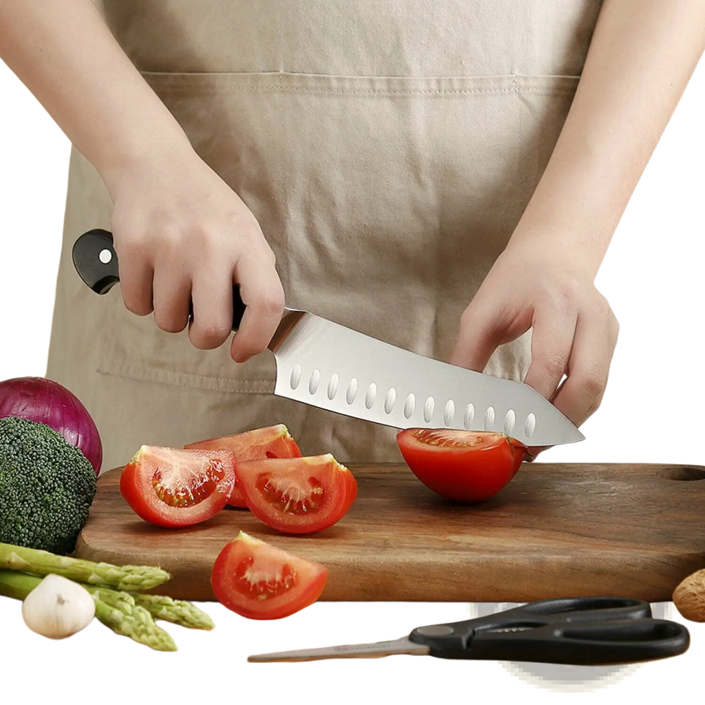 Chef Knife Set with Stainless Steel Kitchen Shears