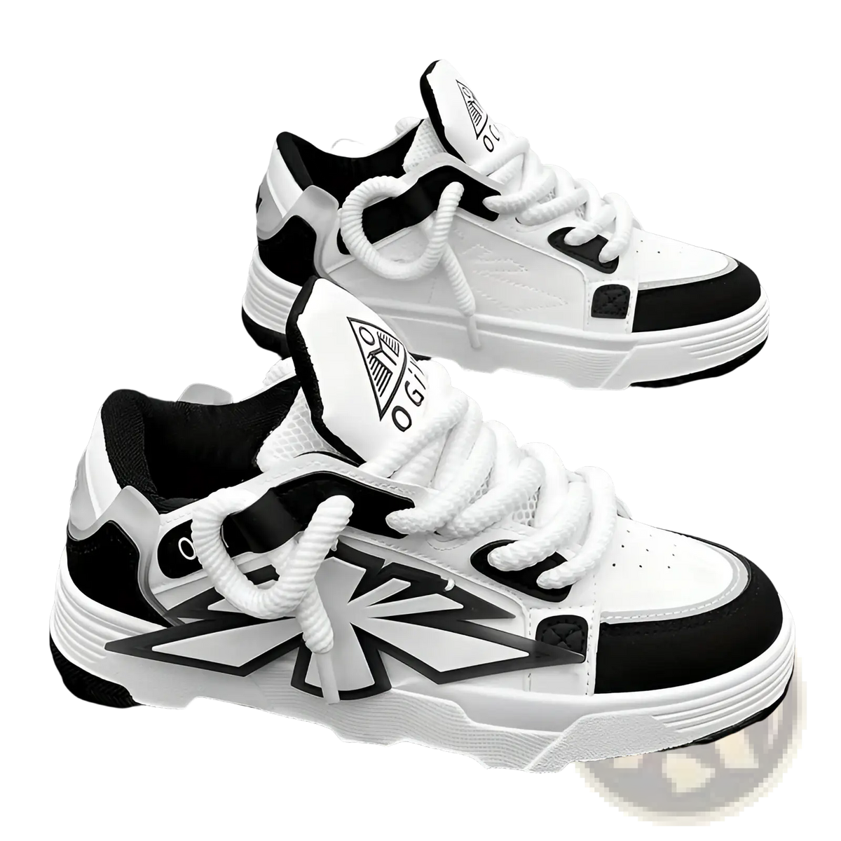Chunky Sneakers for Men Harajuku Low Top Shoes