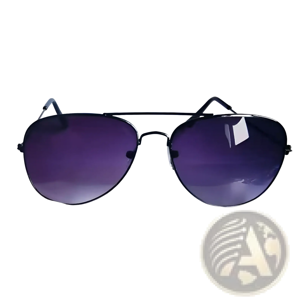 Classic Gold Rimmed Aviator Uv Protection Sunglasses