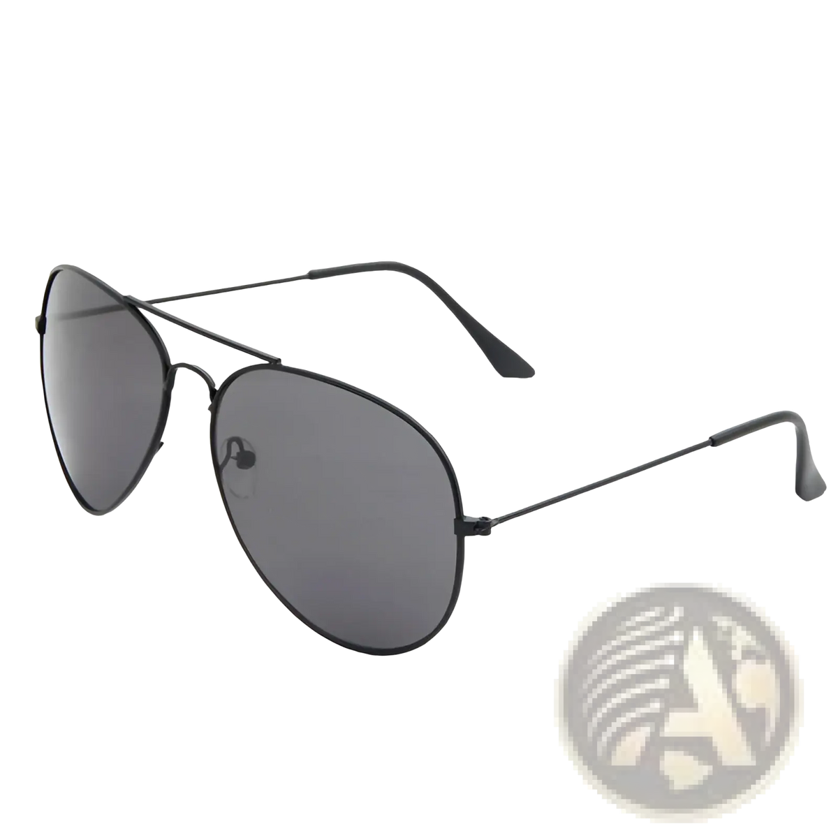 Classic Unisex Metal Aviator Sunglasses with Uv Protection