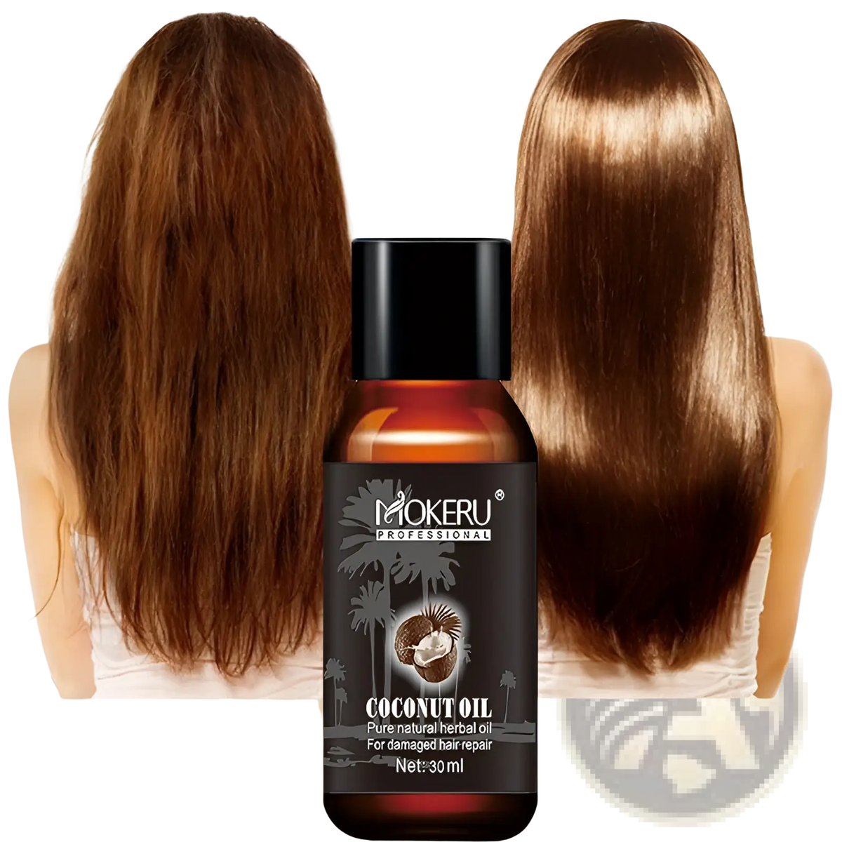 Coconut Oil Hair Repair Serum for Frizz and Damage 30ml