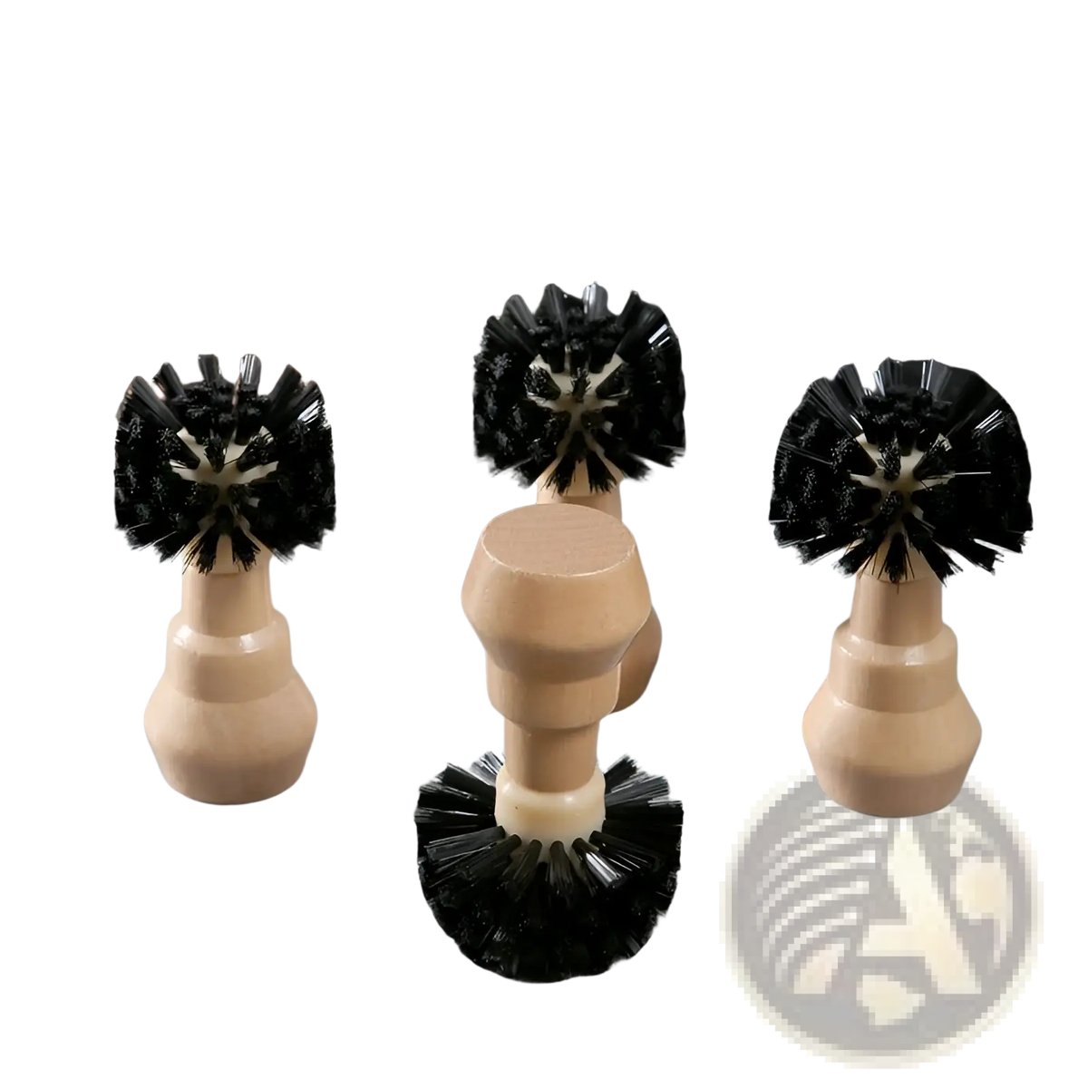 Coffee Machine Cleaning Brush 2pcs Wooden Espresso Tool