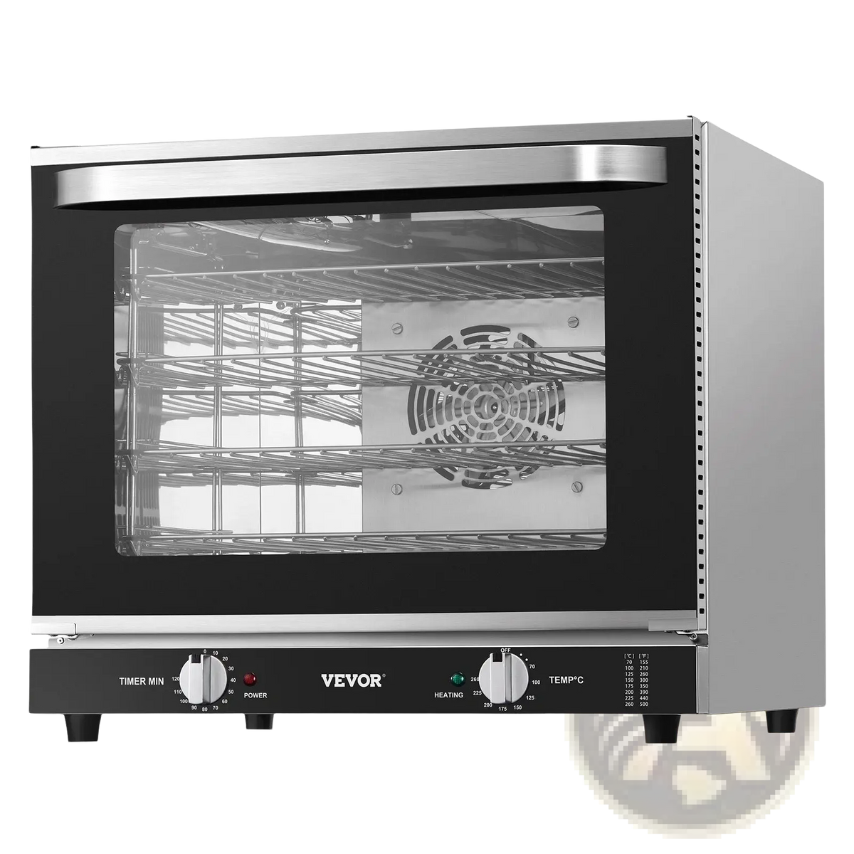 Commercial Convection Oven 66l 2800w Stainless Steel