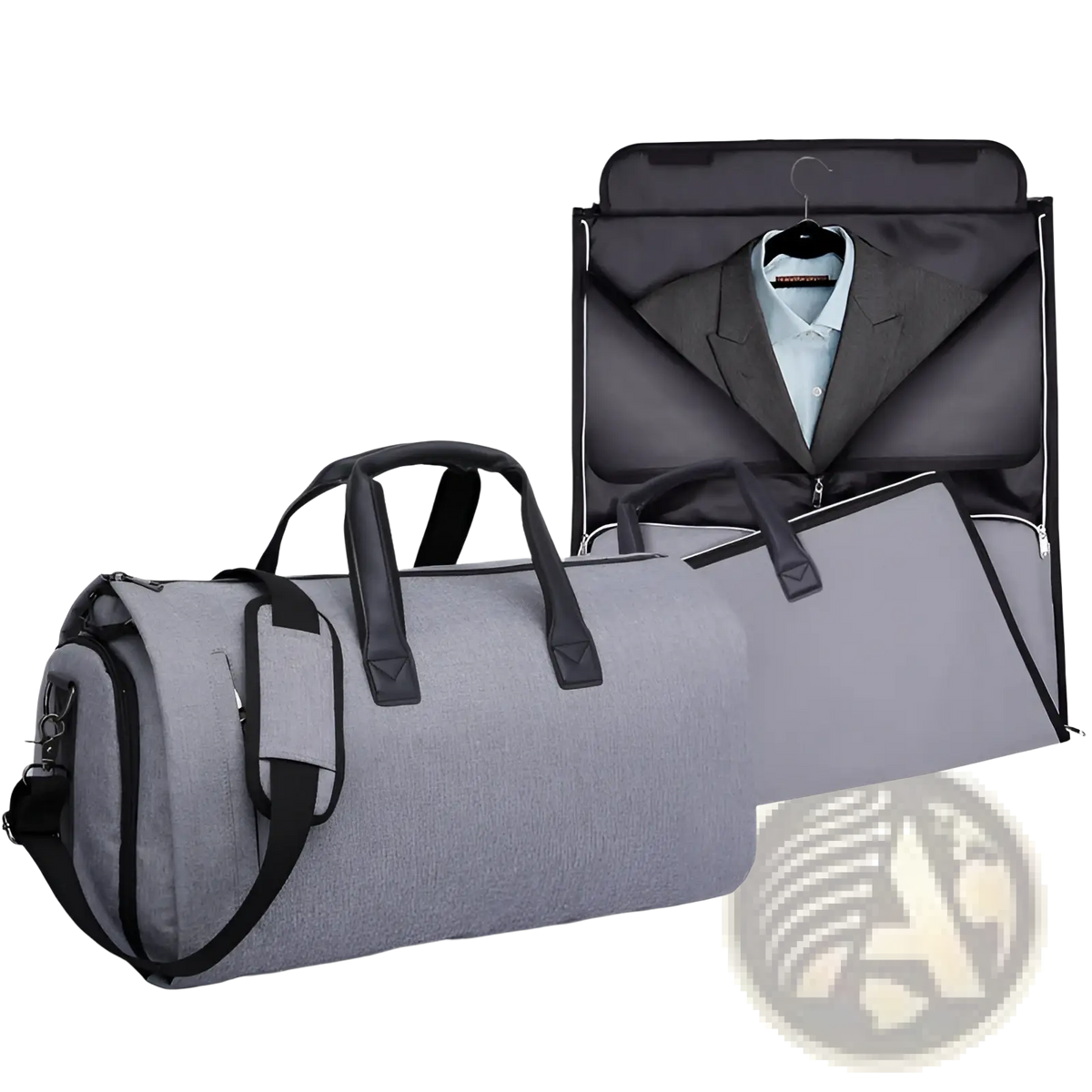 Convertible Garment Travel Bag with Shoe Pocket