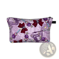 Cosmetic Bag Whimsical Bow and Lace Travel Clutch