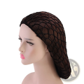 Crochet Mesh Hairnet Korean Style Long Hair Snood Cap