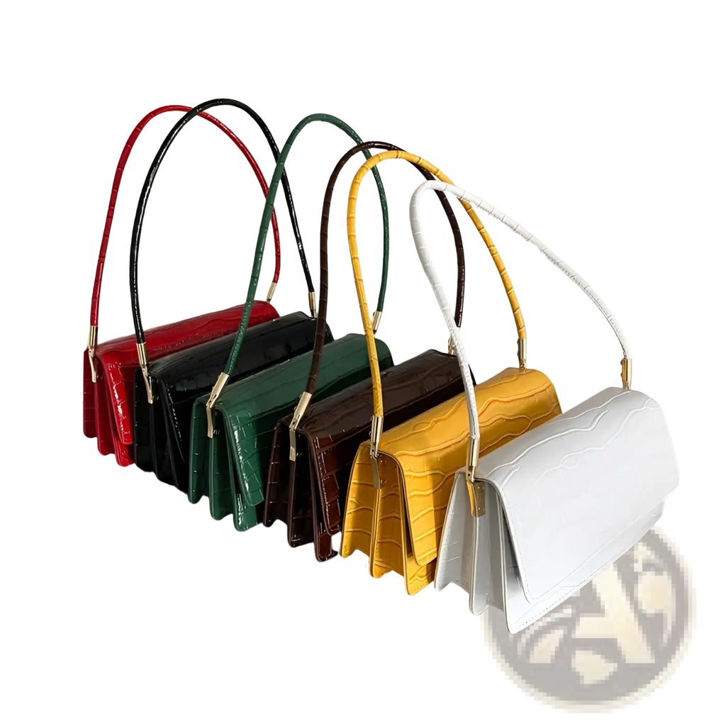 Crocodile Pattern Underarm Bag High-end Pu Clutch