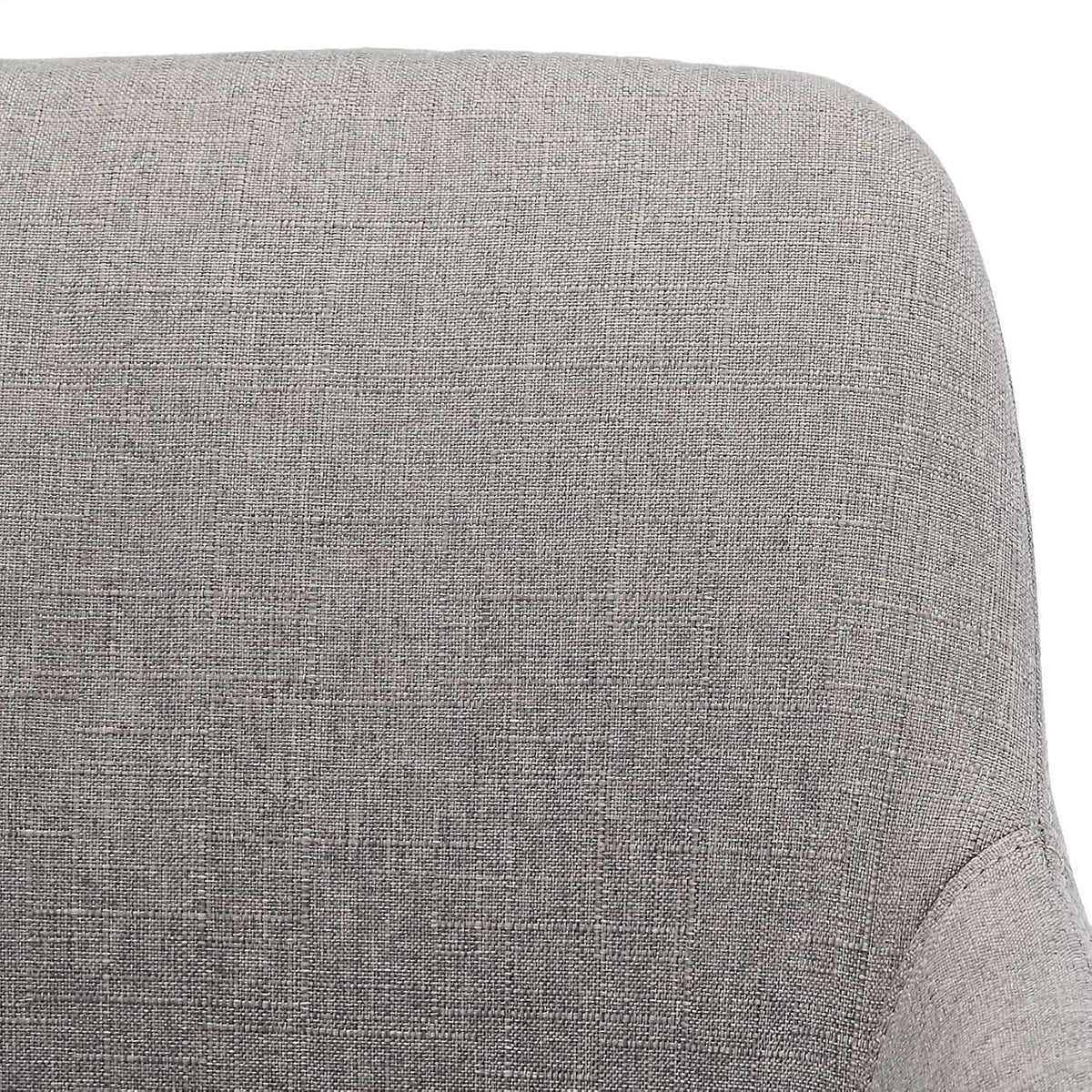 Light Gray Office Chair With 360 Swivel For Modern Home Office