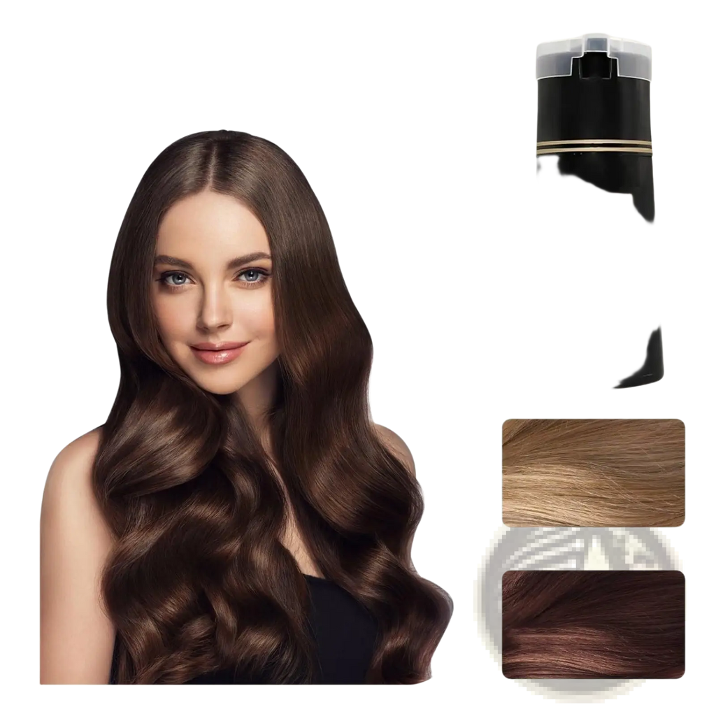 Dark Brown Hair Dye Shampoo 200ml Moisturizing Formula
