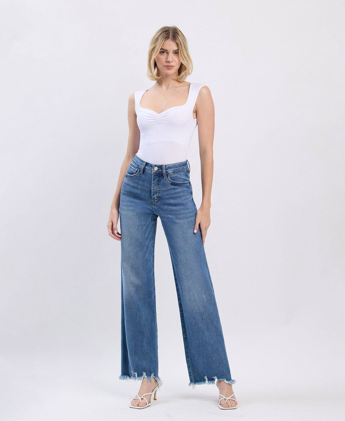 Alessia Tummy Control 90's High Rise Loose Jean