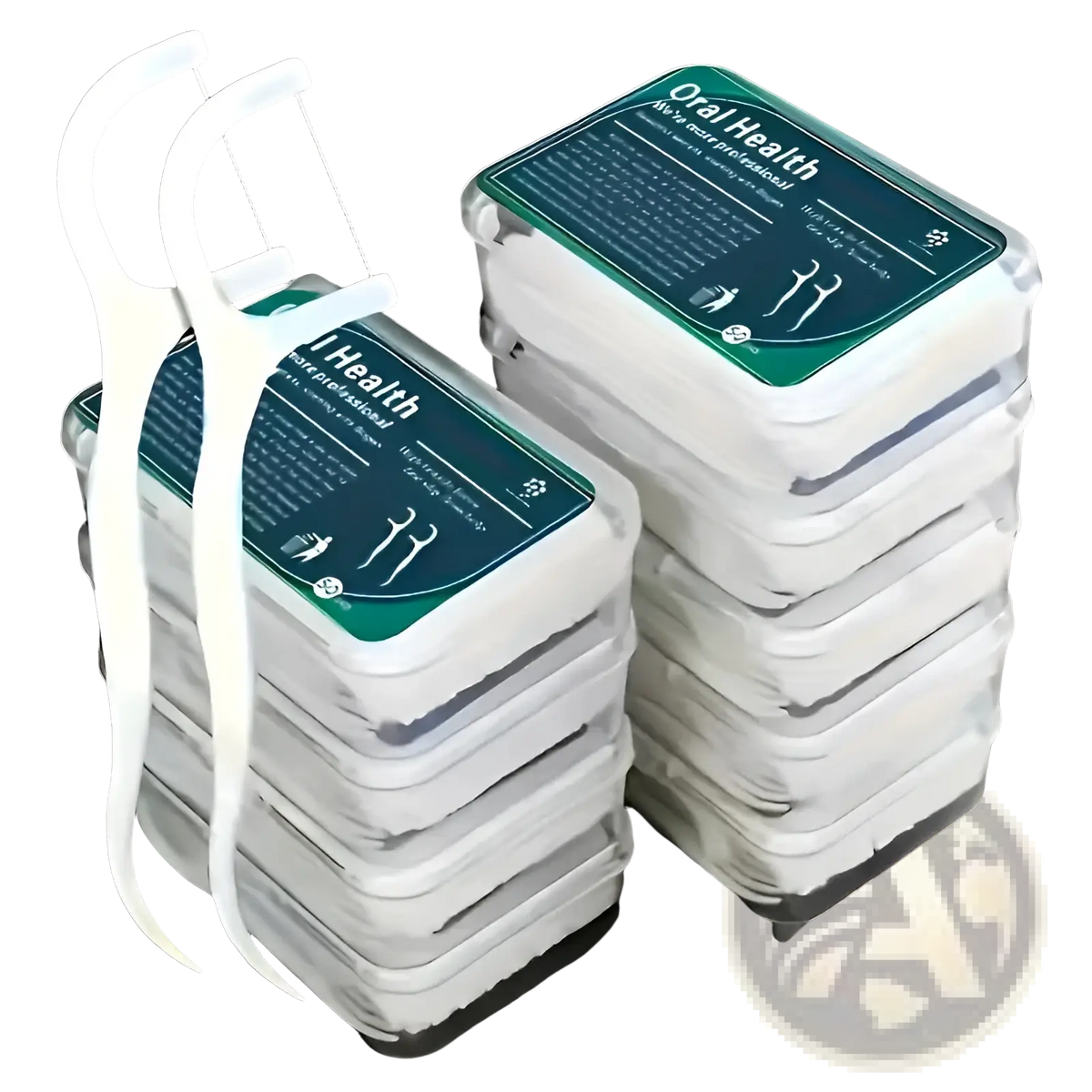 Dental Floss Picks 150 Count Interdental Brush Set