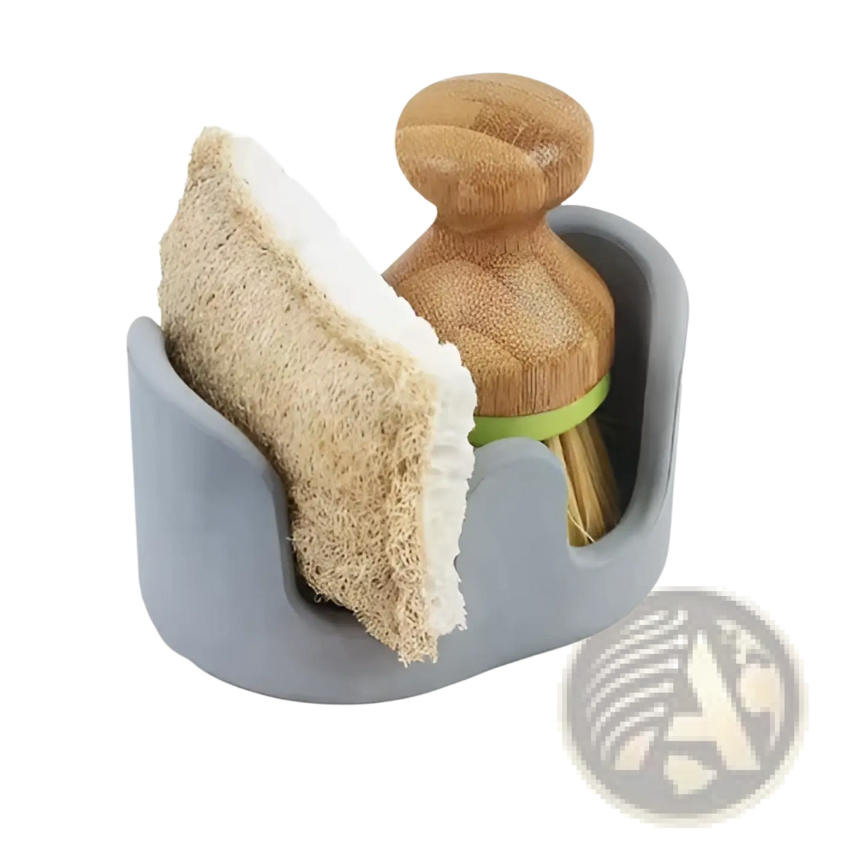 Diatom Mud Sponge Rack Kitchen Sink Caddy Organizer