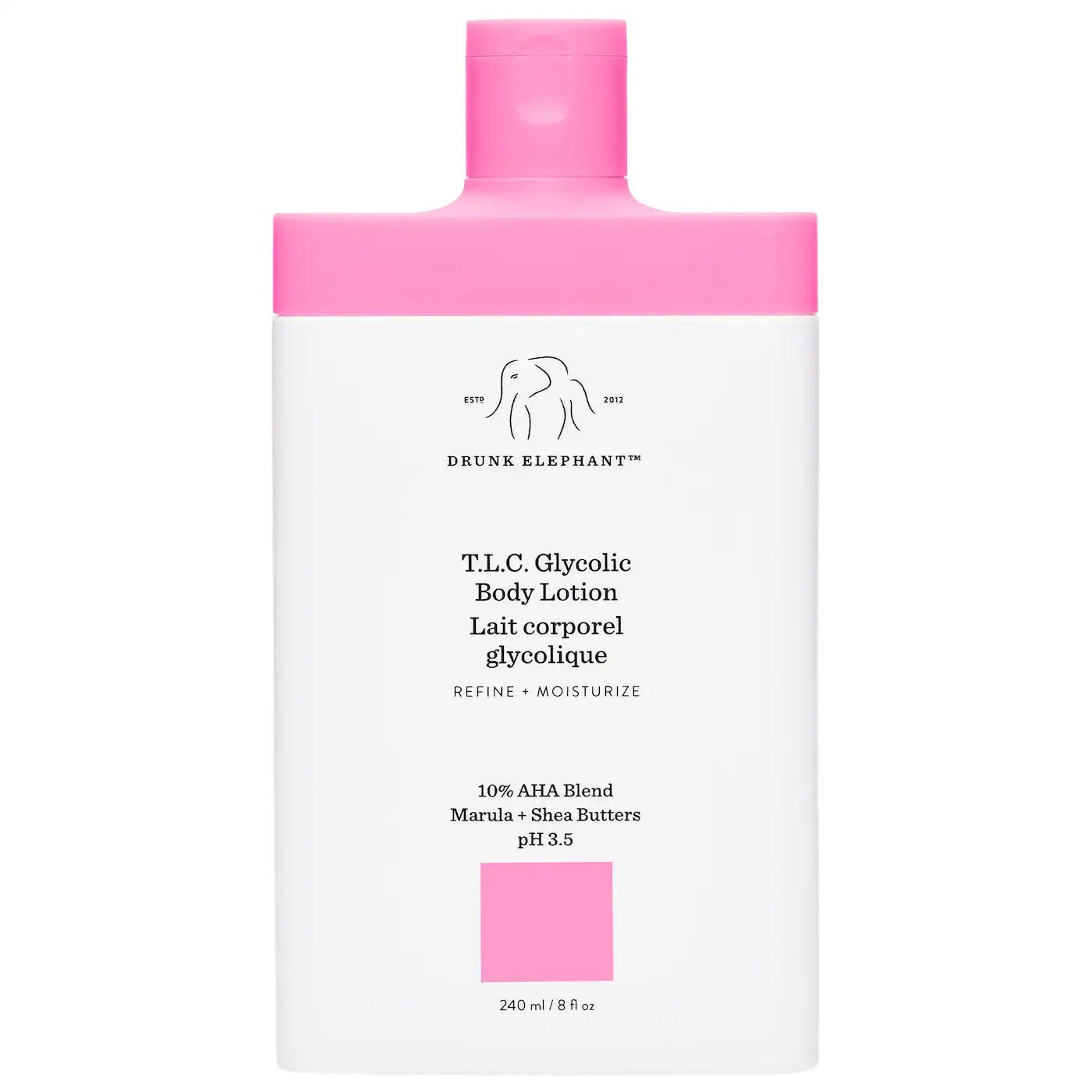 Drunk Elephant T.L.C Glycolic Body Lotion 8 OZ