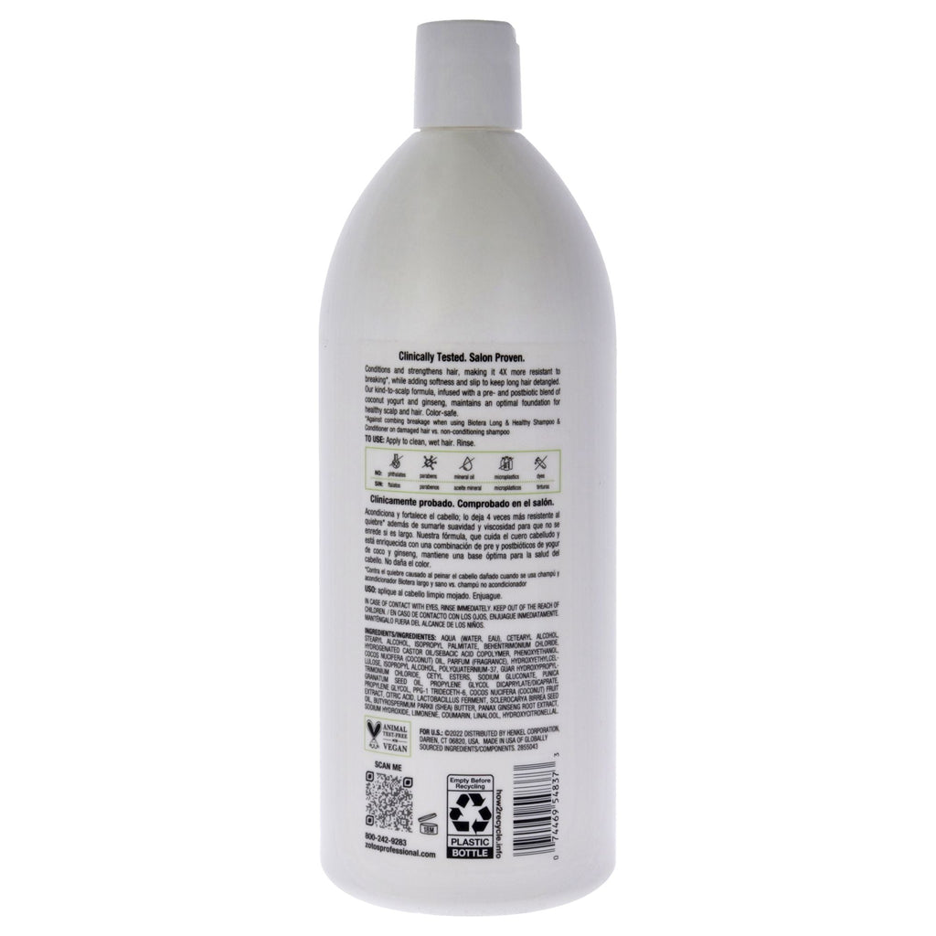 Long and Healthy Conditoner by Zotos for Unisex - 32 oz Conditioner