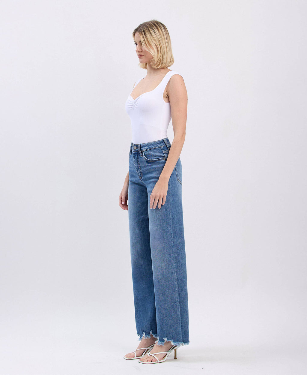 Alessia Tummy Control 90's High Rise Loose Jean